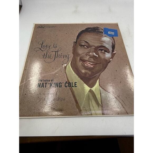 Nat King Cole – Love Is the Thing Vinyl Album Record - Picture 2 of 5